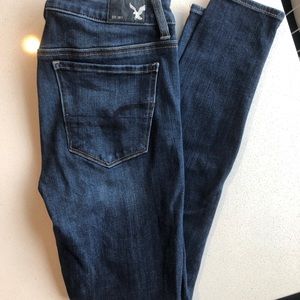 American eagle dark wash jeans